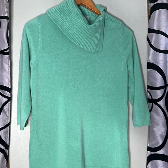 Knit by Hampshire studio 100% acrylic sweater with three-quarter sleeves - Picture 6 of 12